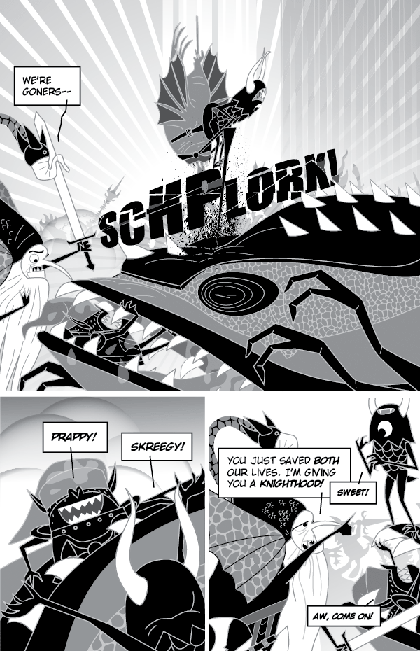 Schplork, he said.