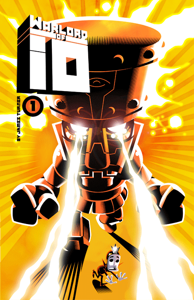 cover of issue 1 of Warlord of Io